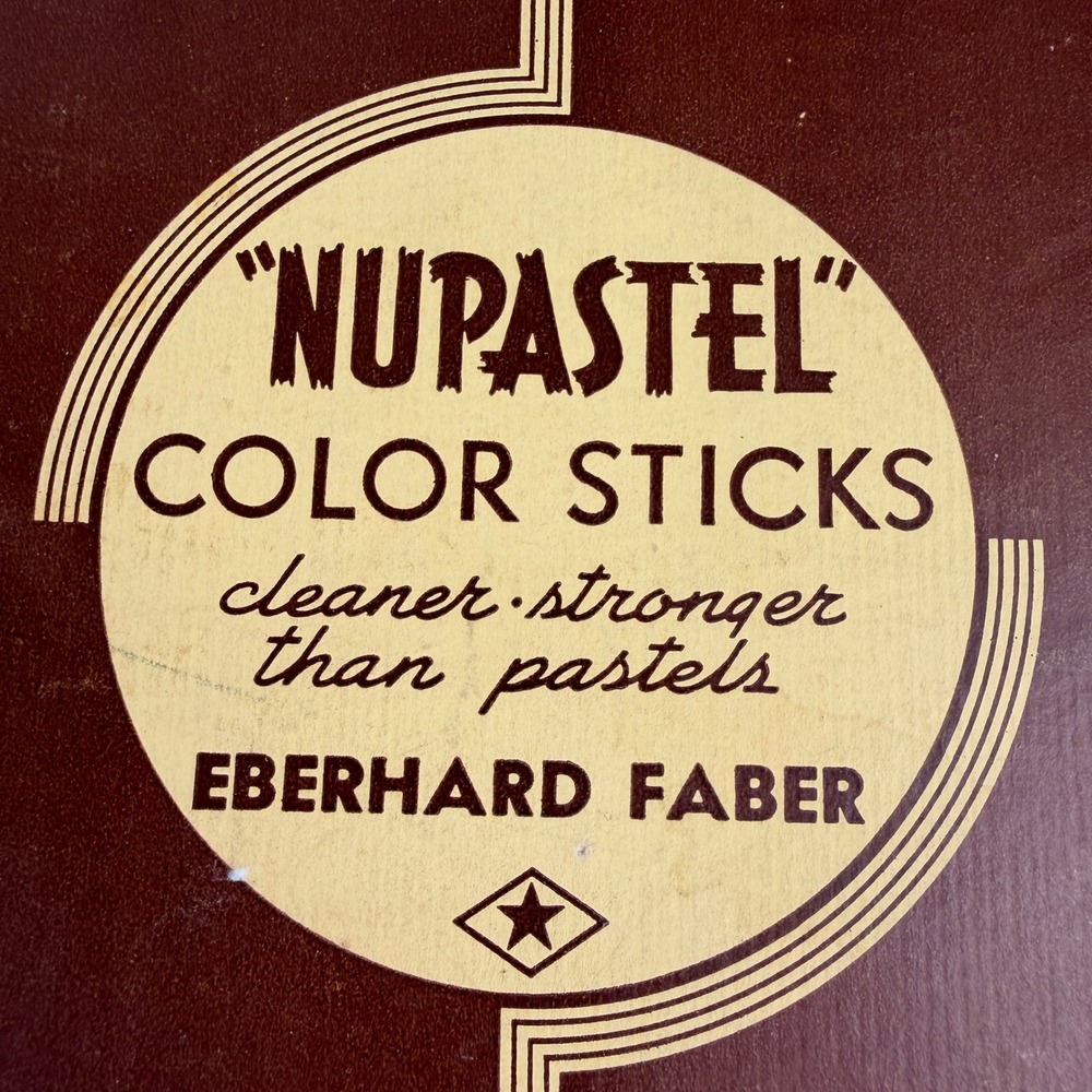 Eberhard Faber Nupastel Color Sticks Vintage Art Drawing Set Multi Color